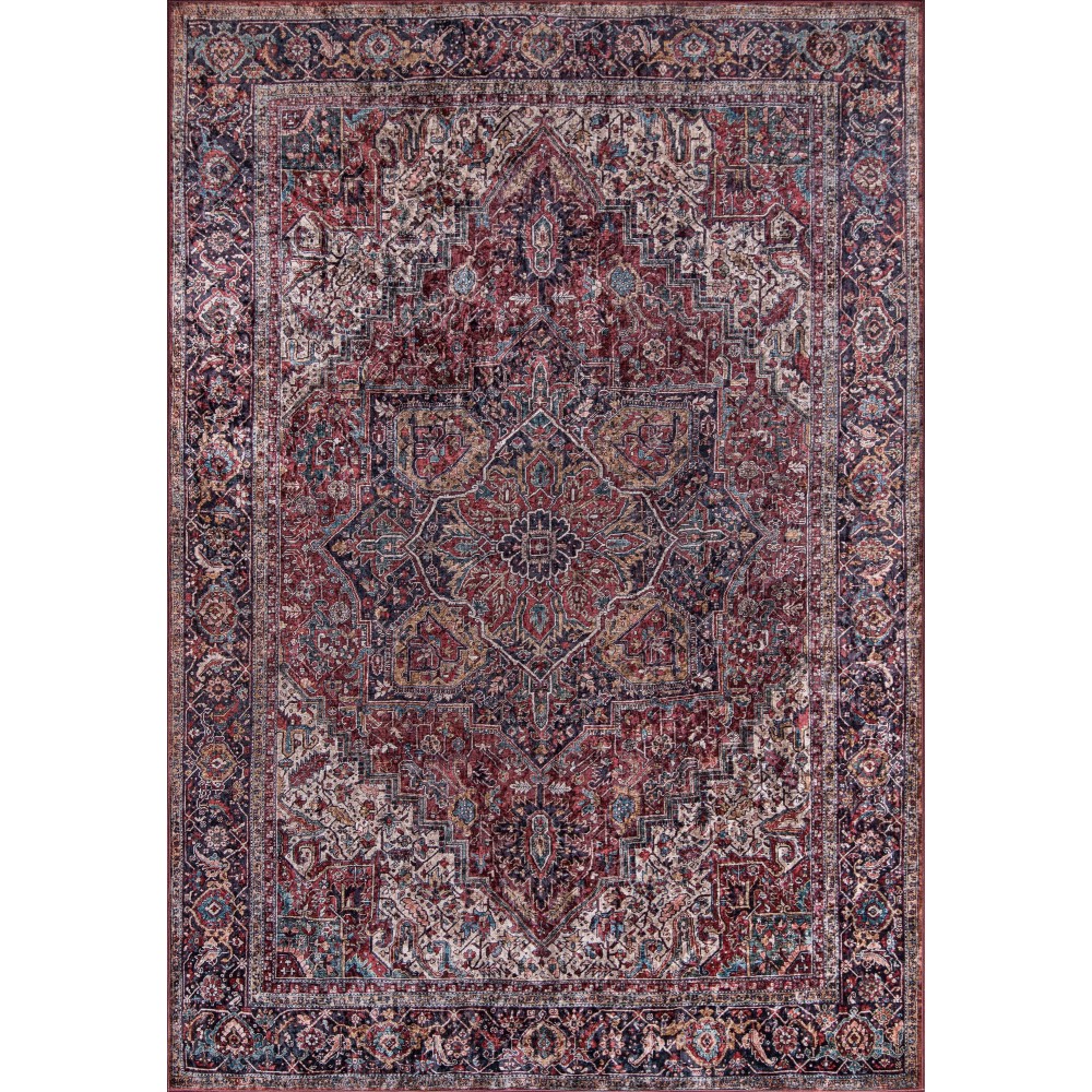 Rug, Momeni, Karachi, KAR-4, Burgundy, 2' X 3', 45048