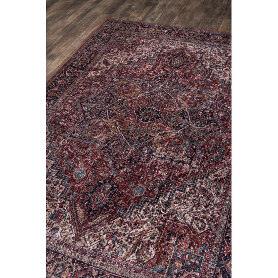 Rug, Momeni, Karachi, KAR-4, Burgundy, 2' X 3', 45048