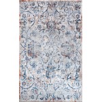 Rug, Momeni, Karachi, KAR-5, Light Blue, 5' X 8', 45212