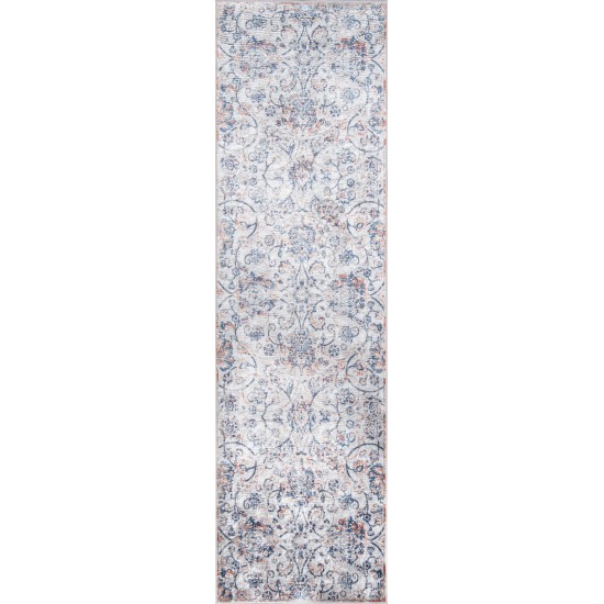 Rug, Momeni, Karachi, KAR-5, Light Blue, 5' X 8', 45212