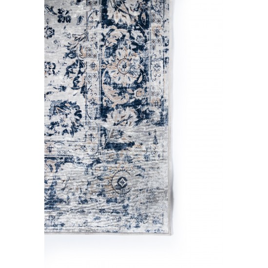 Rug, Momeni, Karachi, KAR-6, Blue, 5' X 8', 45213