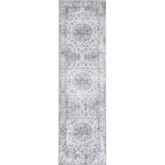 Rug, Momeni, Karachi, KAR-7, Grey, 2'3" X 8' Runner, 45203