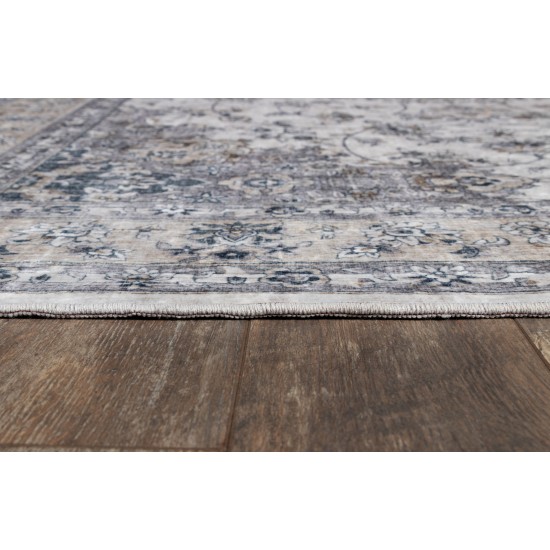 Rug, Momeni, Karachi, KAR-7, Grey, 3'6" X 5'6", 45211