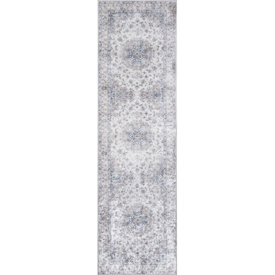 Rug, Momeni, Karachi, KAR-7, Grey, 5' X 8', 45243