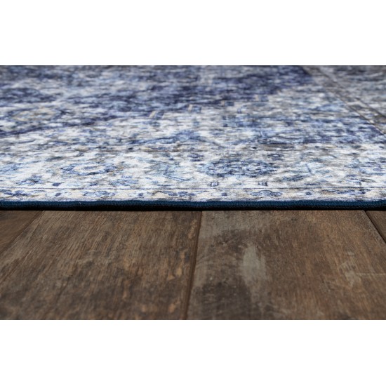 Rug, Momeni, Karachi, KAR-8, Blue, 3'6" X 5'6", 45209