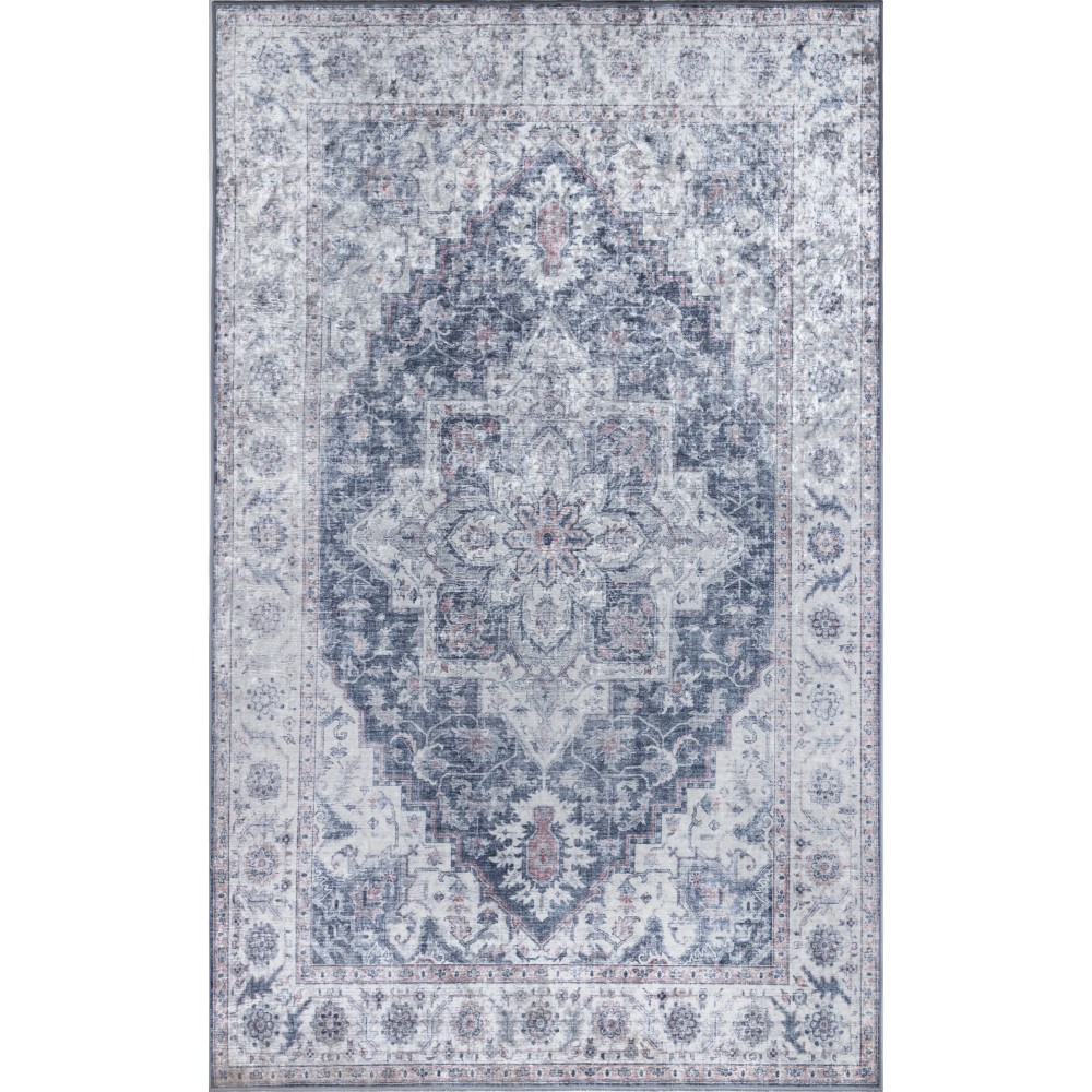 Rug, Momeni, Karachi, KAR-8, Grey, 2' X 3', 45199