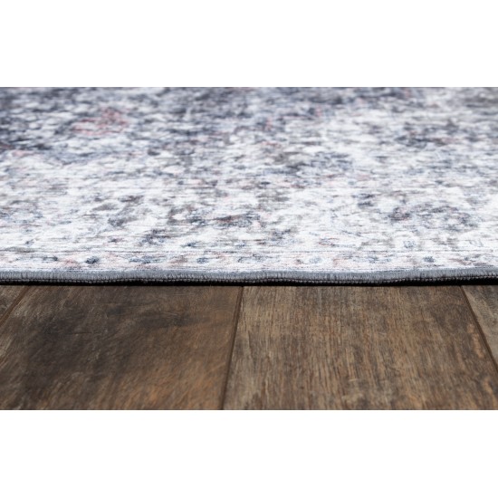 Rug, Momeni, Karachi, KAR-8, Grey, 5' X 8', 45215