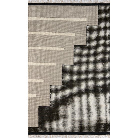 Rug, Novogratz, Karl, KRL-1, Black, 2'3" X 8' Runner, 46128