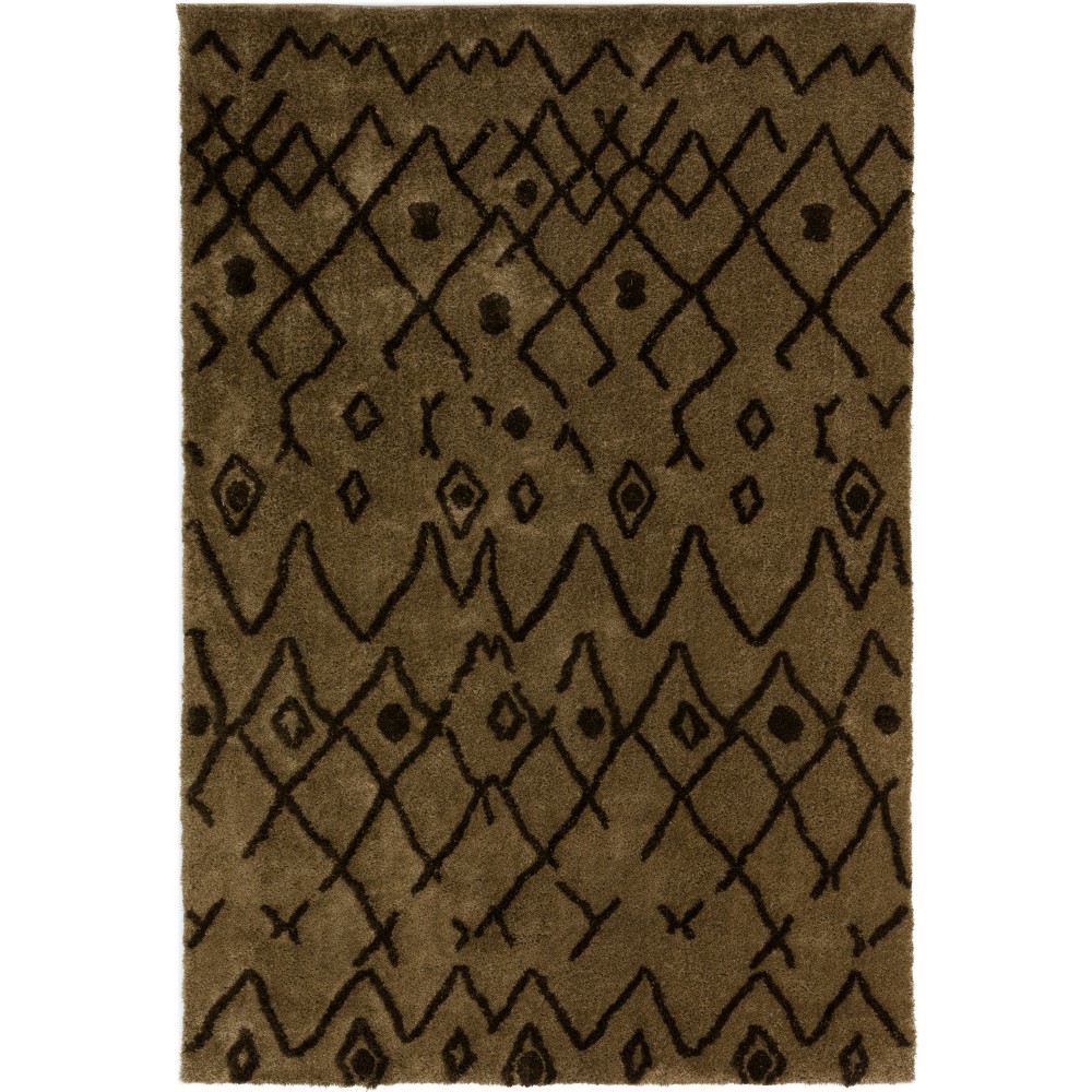 Calabar Transitional Abstract Taupe Area Rug, 5’ x 7’6", Taupe, ACL42TA5X8 Calabar Transitional Abstract Taupe Area Rug, 5’ x 7’6", Taupe, ACL42TA5X8