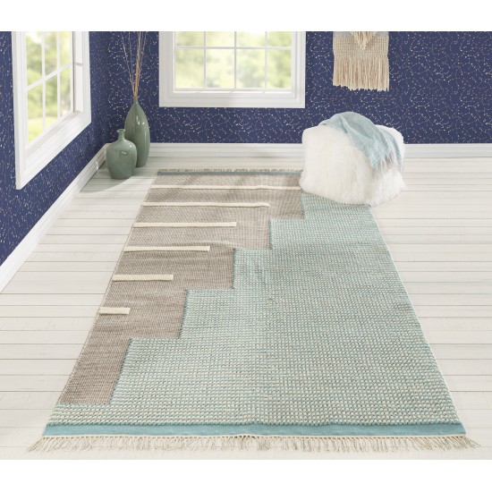 Rug, Novogratz, Karl, KRL-1, Blue, 2'3" X 8' Runner, 46127