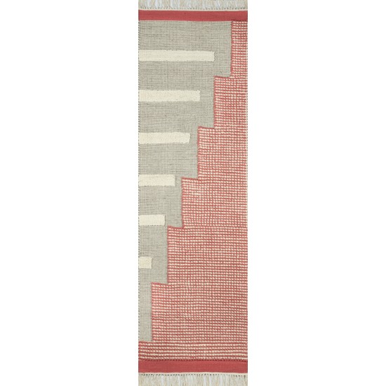 Rug, Novogratz, Karl, KRL-1, Pink, 2'3" X 8' Runner, 46126