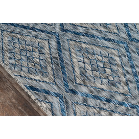 Rug, Madcap Cottage, Lake Palace, LAK-1, Blue, 9'3" X 12'6", 43286