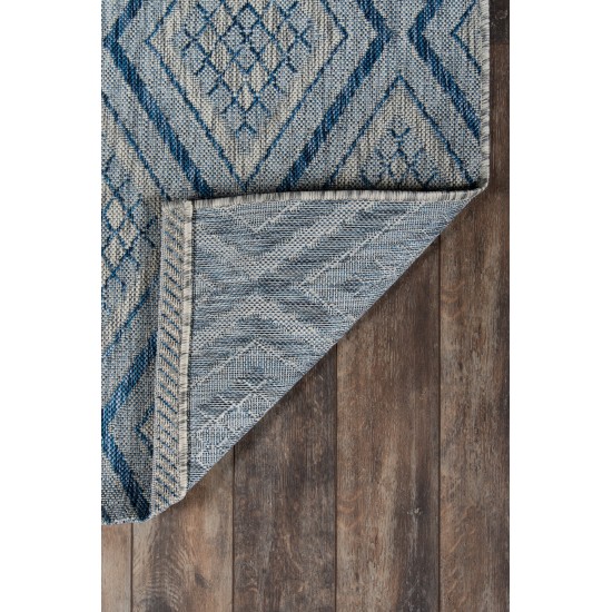 Rug, Madcap Cottage, Lake Palace, LAK-1, Blue, 9'3" X 12'6", 43286