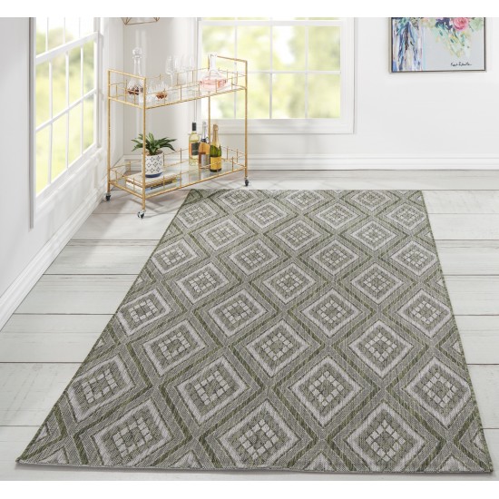 Rug, Madcap Cottage, Lake Palace, LAK-1, Green, 2' X 3', 43261