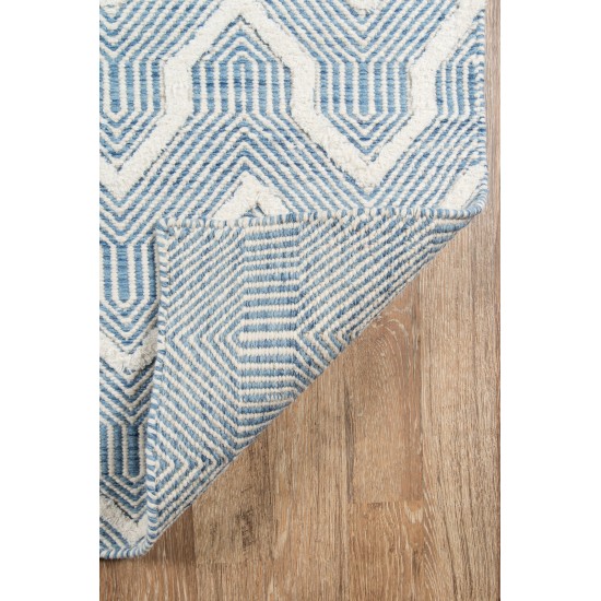 Rug, Erin Gates, Langdon, LGD-1, Blue, 2' X 3', 39839