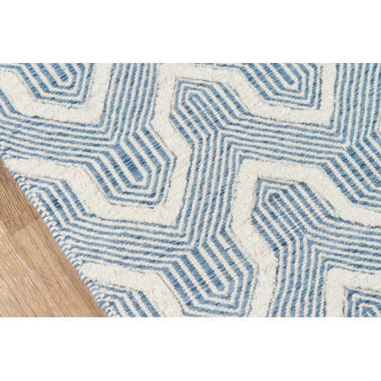 Rug, Erin Gates, Langdon, LGD-1, Blue, 5' X 8', 39862