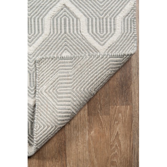 Rug, Erin Gates, Langdon, LGD-1, Grey, 2' X 3', 39838