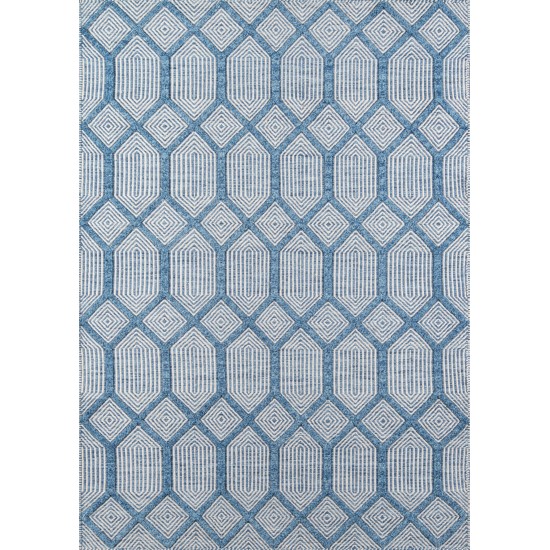 Rug, Erin Gates, Langdon, LGD-4, Blue, 2' X 3', 41674