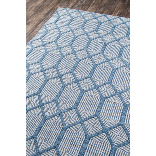 Rug, Erin Gates, Langdon, LGD-4, Blue, 2' X 3', 41674