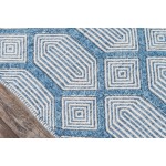 Rug, Erin Gates, Langdon, LGD-4, Blue, 7'6" X 9'6", 41677