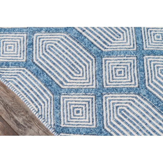 Rug, Erin Gates, Langdon, LGD-4, Blue, 7'6" X 9'6", 41677