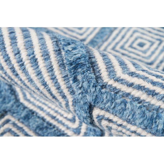 Rug, Erin Gates, Langdon, LGD-4, Blue, 7'6" X 9'6", 41677