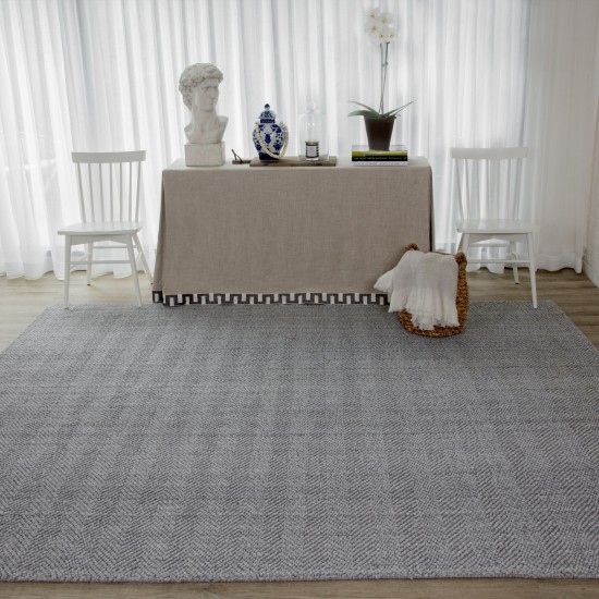 Rug, Erin Gates, Ledgebrook, LED-1, Grey, 2' X 3', 39980