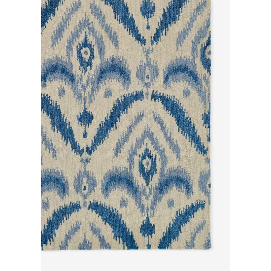 Rug, Momeni, Leiden, LEI-3, Blue, 2'6" X 8' Runner, 49781