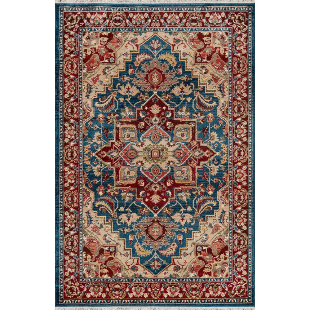 Rug, Momeni, Lenox, LE-01, Blue, 2' X 3', 39379