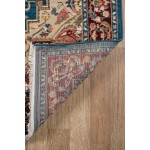 Rug, Momeni, Lenox, LE-01, Blue, 3'3" X 5'3", 39387