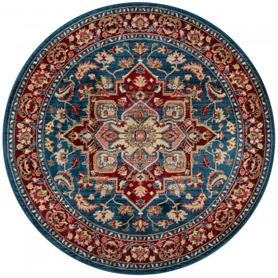 Rug, Momeni, Lenox, LE-01, Blue, 3'3" X 5'3", 39387