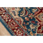 Rug, Momeni, Lenox, LE-01, Blue, 5' X 5' Round, 39445