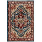 Rug, Momeni, Lenox, LE-01, Blue, 9\'6" X 12\'6", 39430