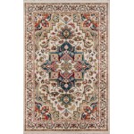 Rug, Momeni, Lenox, LE-01, Ivory, 2'3" X 8' Runner, 39435