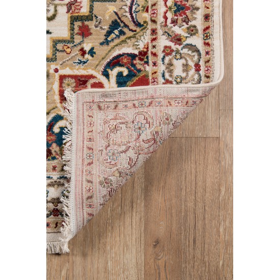 Rug, Momeni, Lenox, LE-01, Ivory, 2'3" X 8' Runner, 39435