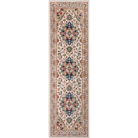 Rug, Momeni, Lenox, LE-01, Ivory, 2'3" X 8' Runner, 39435