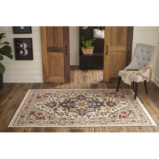 Rug, Momeni, Lenox, LE-01, Ivory, 9'6" X 12'6", 39428