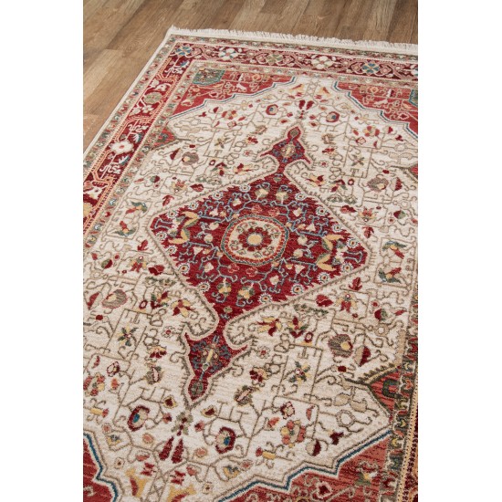 Rug, Momeni, Lenox, LE-02, Red, 2' X 3', 39381