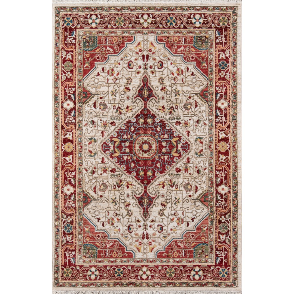 Rug, Momeni, Lenox, LE-02, Red, 2'3" X 8' Runner, 39439