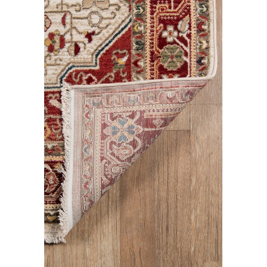 Rug, Momeni, Lenox, LE-02, Red, 2'3" X 8' Runner, 39439