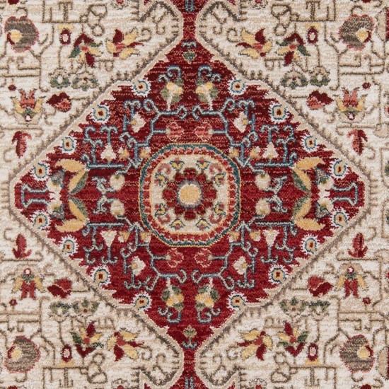 Rug, Momeni, Lenox, LE-02, Red, 2'3" X 8' Runner, 39439