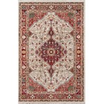 Rug, Momeni, Lenox, LE-02, Red, 5' X 7'5", 39404
