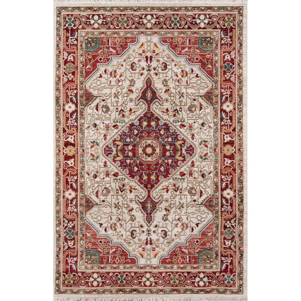 Rug, Momeni, Lenox, LE-02, Red, 5' X 7'5", 39404 Rug, Momeni, Lenox, LE-02, Red, 5' X 7'5", 39404
