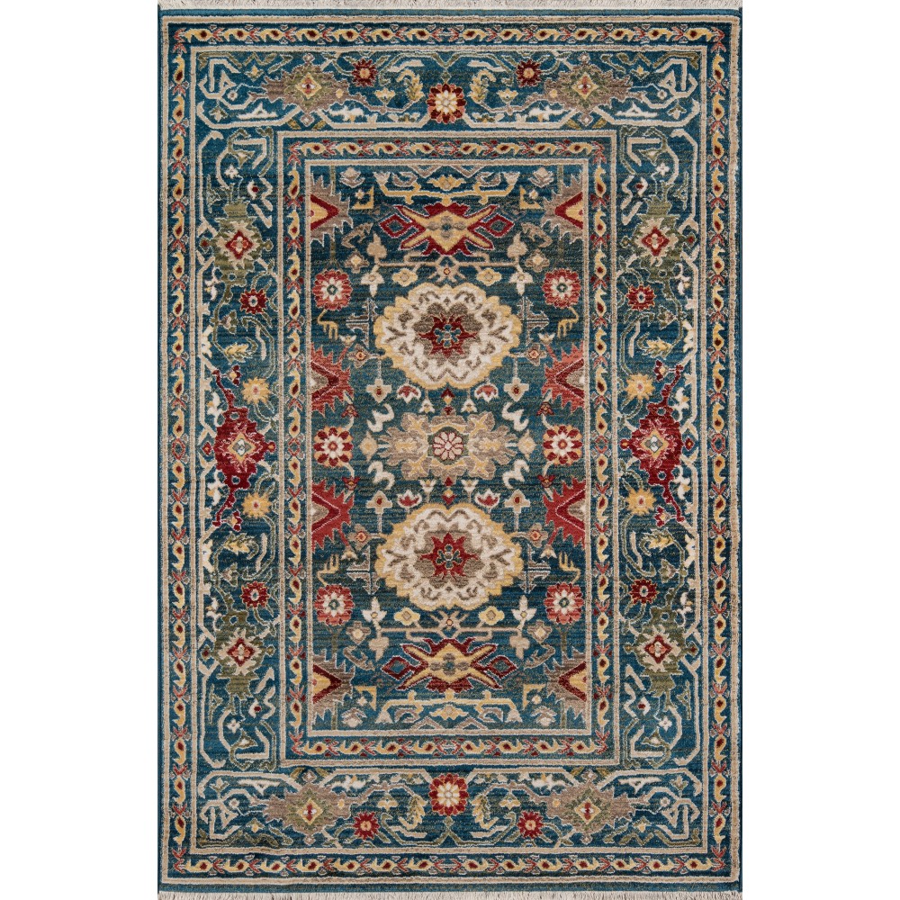 Rug, Momeni, Lenox, LE-03, Blue, 2' X 3', 39382