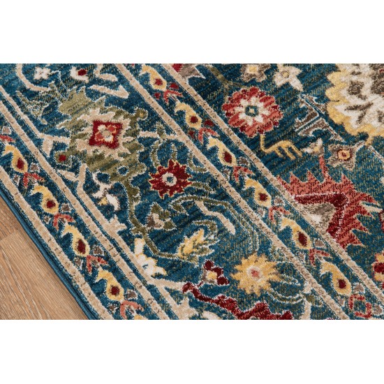 Rug, Momeni, Lenox, LE-03, Blue, 2' X 3', 39382