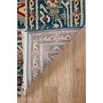 Rug, Momeni, Lenox, LE-03, Blue, 2'3" X 8' Runner, 39437