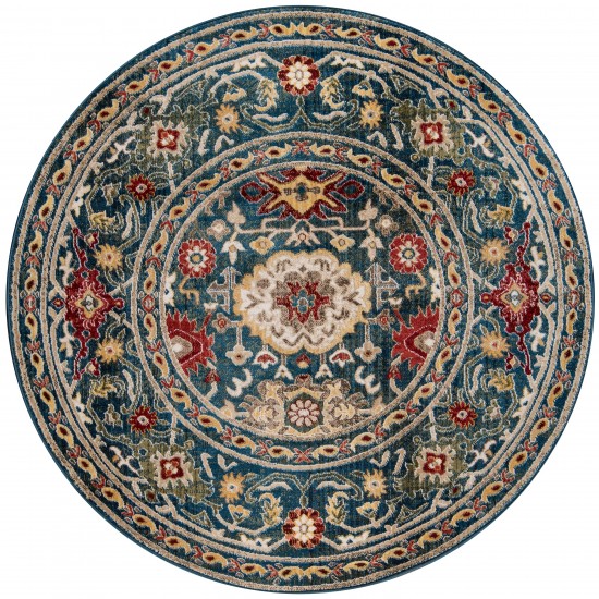 Rug, Momeni, Lenox, LE-03, Blue, 2'3" X 8' Runner, 39437
