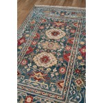 Rug, Momeni, Lenox, LE-03, Blue, 3'3" X 5'3", 39390