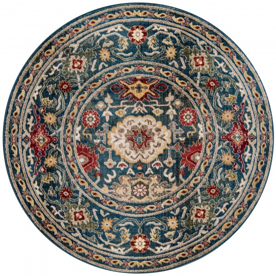 Rug, Momeni, Lenox, LE-03, Blue, 3'3" X 5'3", 39390