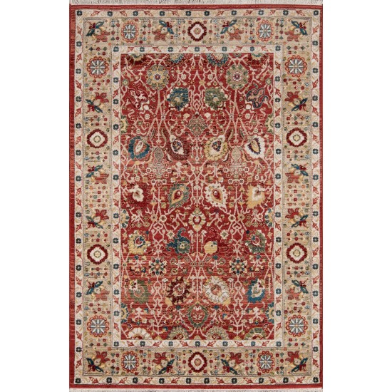 Rug, Momeni, Lenox, LE-04, Red, 2' X 3', 39383